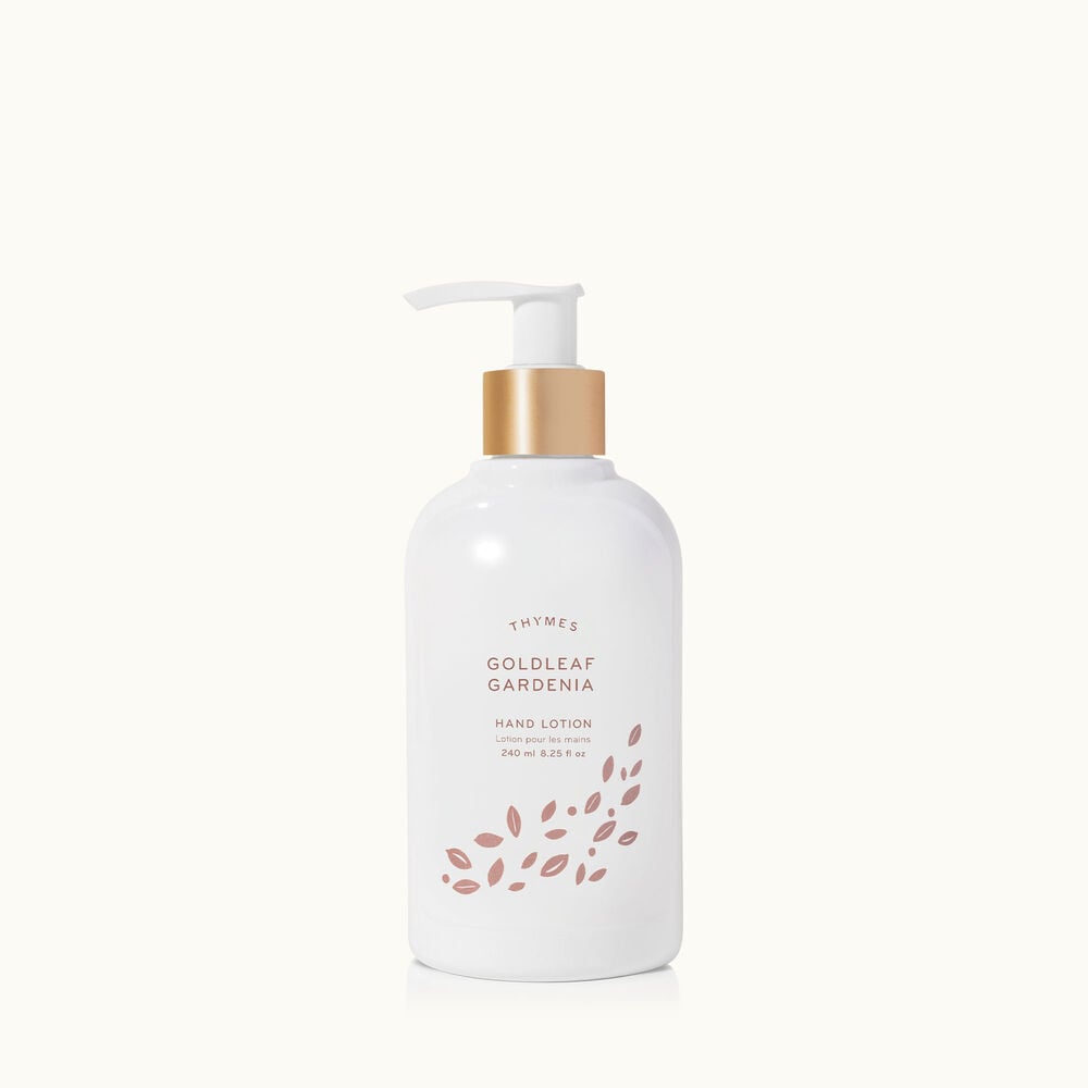 Thymes Goldleaf Gardenia Hand Lotion with pump image number 0